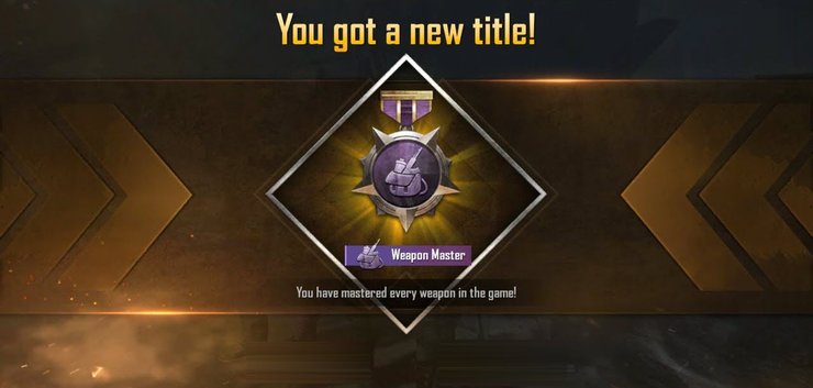 Guide On How To Get Weapon Master In PUBG Mobile