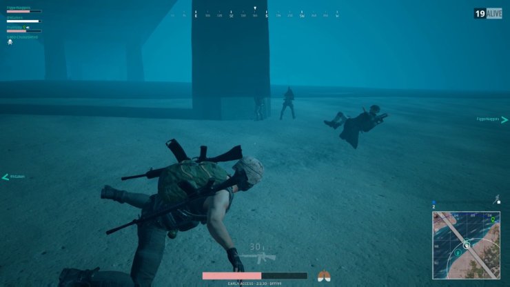 pubg underwater