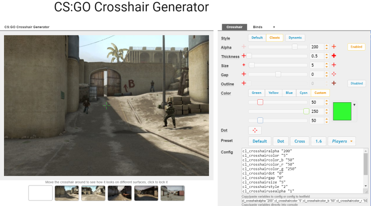 Cs Go Crosshair Simulator