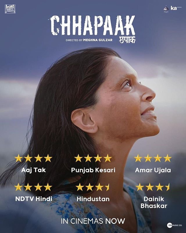 Chhapaak Received Good Reviews From Audiences