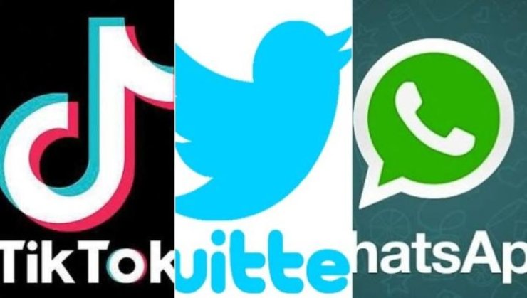 facebook whatsapp tiktok