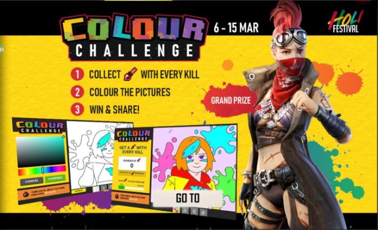 Steps To Complete Color Challenge