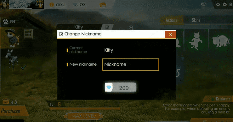 Things You Should Know About Kitty Pet And Free Fire Kitty ...