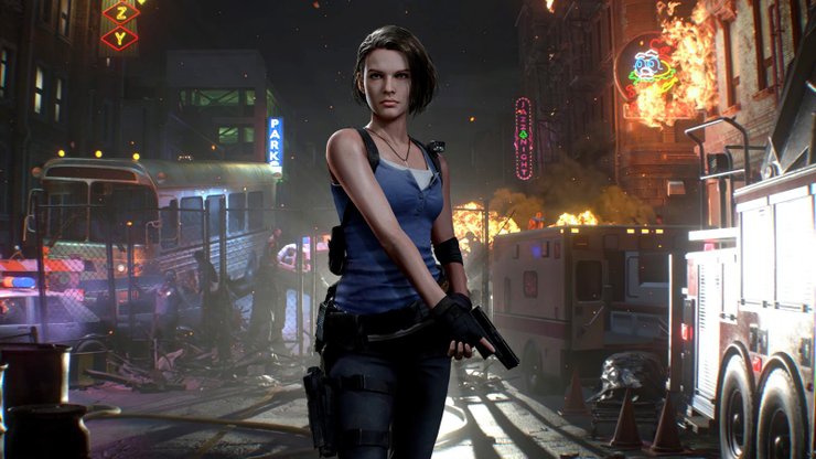 Jill Valentine Resident Evil 3 Remake Uhdpaper Com