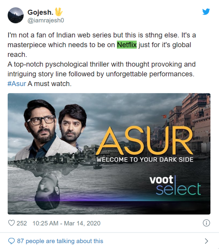 Asur Season 2: The Best Indian Thriller Series - Gurugamer.com