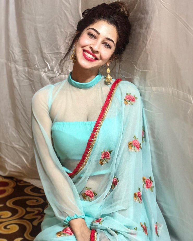 Sonarika Bhadoria Saree 9