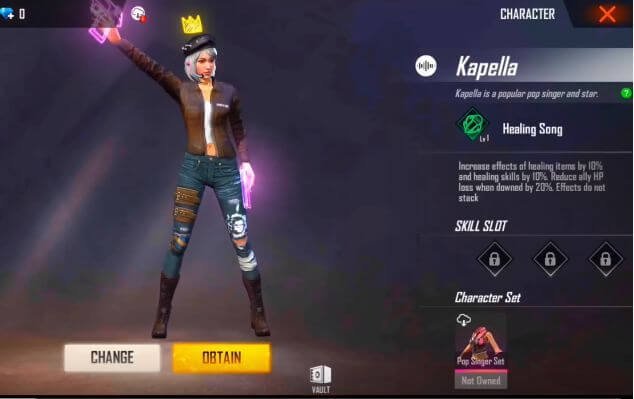 Free Fire: How To Get Free Character 'Kapella' During The ...