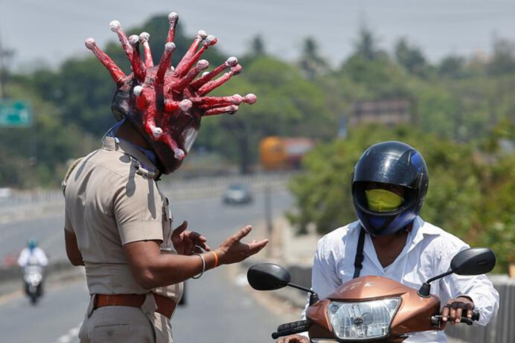 This Creepy Helmet Works Well