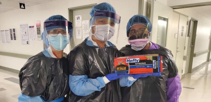 Using Trash Bags for Gowns: Interview with a New York Nurse coronavirus
