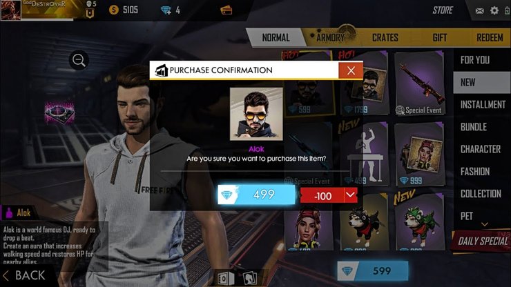 How To Top Up In Free Fire With Paytm To Buy Chara