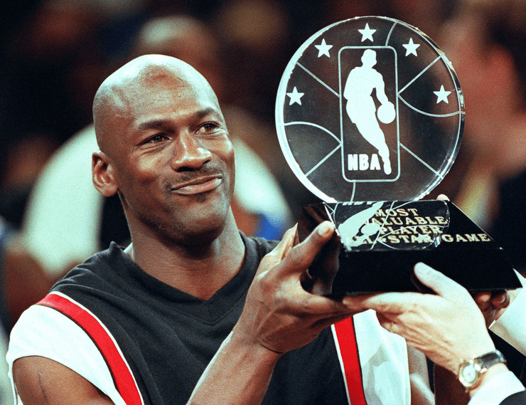 Michael Jordan Mvp Madison Square Garden 1998 Gett