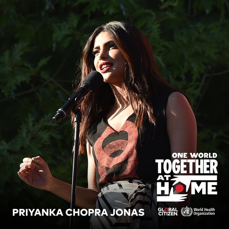 Priyanka Chopra Will Join Together At Home Event