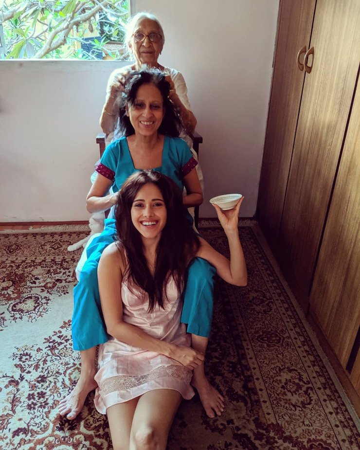 Nushrat Bharucha At Home