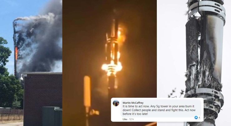 Fake News Made Several 5g Towers To Be Burnt In Uk