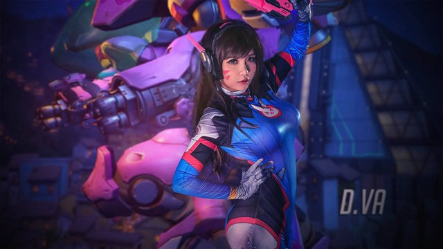 Cosplay D.Va tuyệt đẹp từ hot girl người Mỹ gốc Việt Hana Đinh