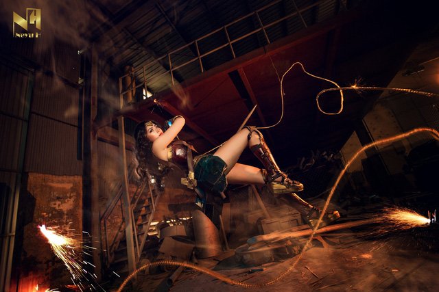 Xem loạt ảnh cosplay Wonder Woman đầy khí chất Chị Đại của coser người Việt Neyu H - Ảnh 7.