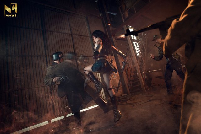 Xem loạt ảnh cosplay Wonder Woman đầy khí chất Chị Đại của coser người Việt Neyu H - Ảnh 1.