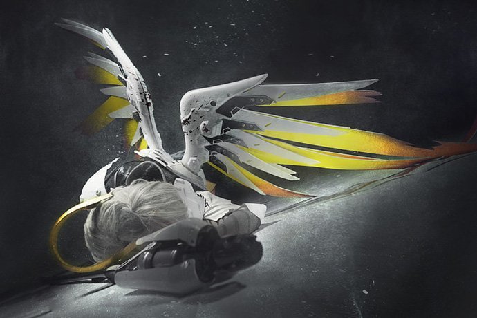 Ngất ngây với cosplay Mercy cực gợi cảm trong Overwatch