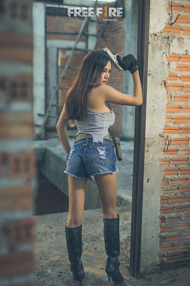 Nóng mắt với cosplay Free Fire đến từ người đẹp Thái Tangmay Phornphimol