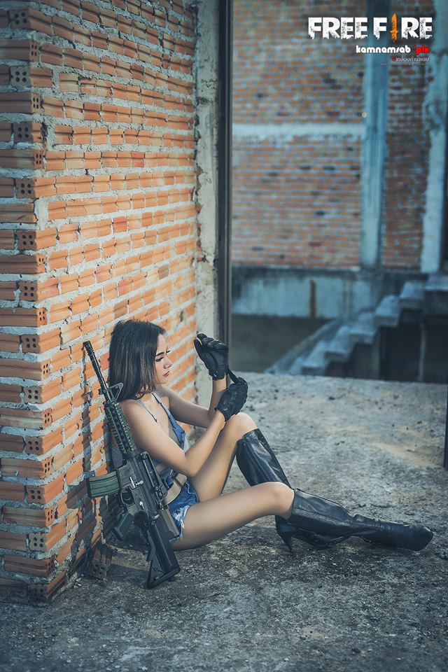 Nóng mắt với cosplay Free Fire đến từ người đẹp Thái Tangmay Phornphimol