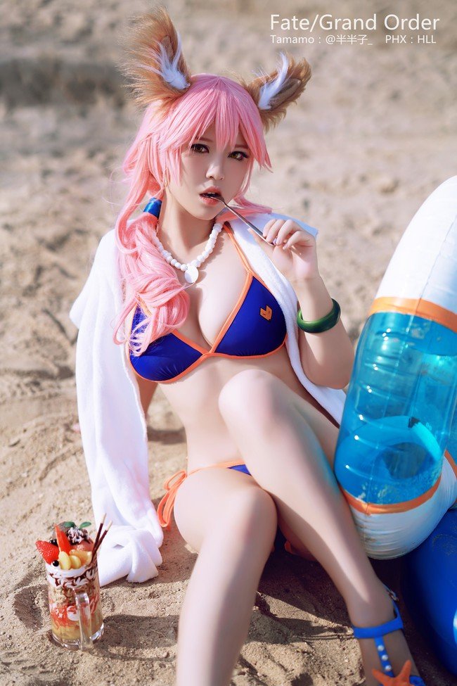 Tuyệt vời cosplay Cửu Vĩ Linh Hồ cực nóng bỏng trong Fate/Grand Order