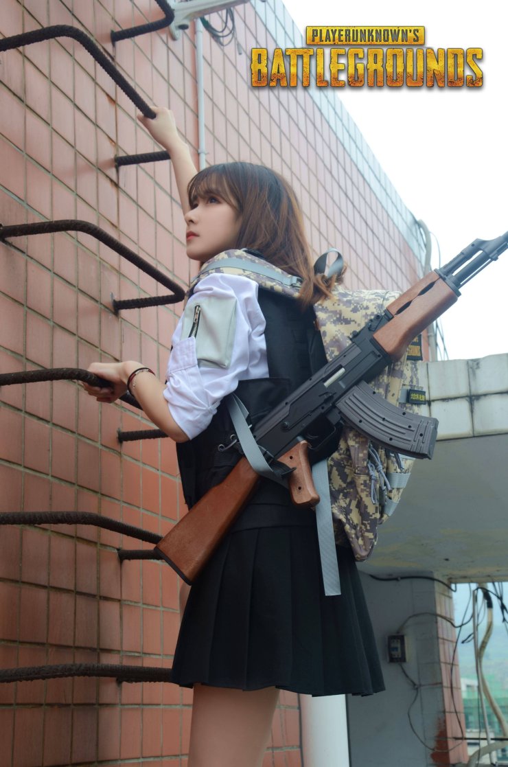 Cosplay PUBG cực dễ thương khiến game thủ không khỏi xao xuyến