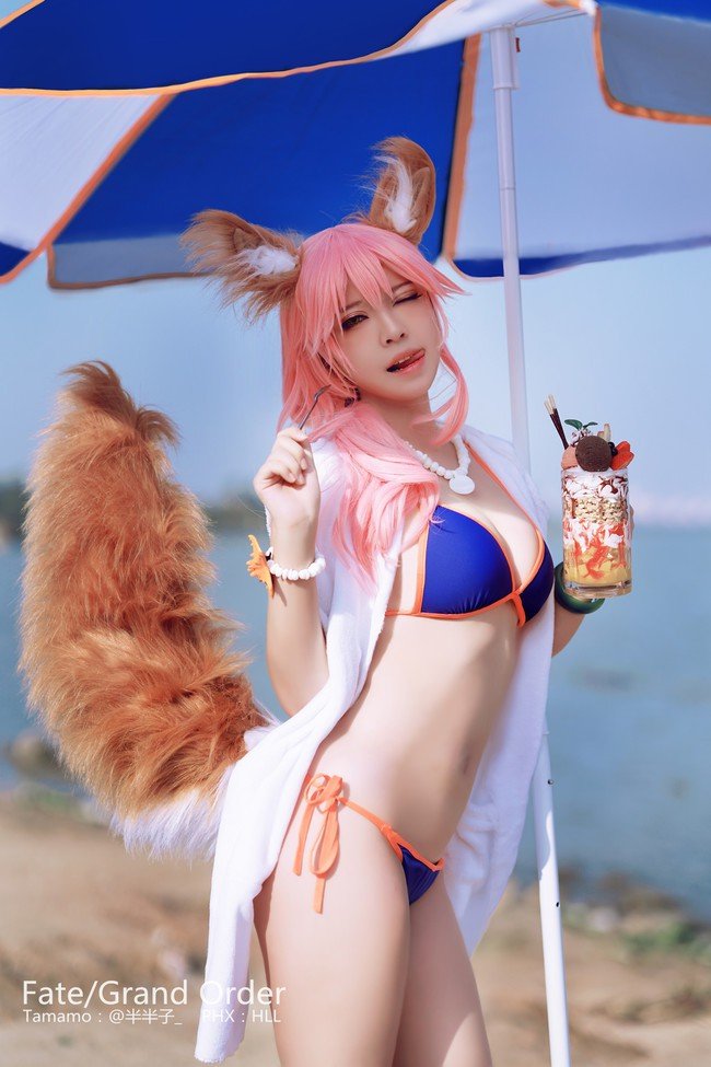 Tuyệt vời cosplay Cửu Vĩ Linh Hồ cực nóng bỏng trong Fate/Grand Order