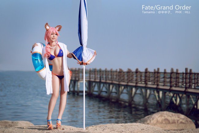 Tuyệt vời cosplay Cửu Vĩ Linh Hồ cực nóng bỏng trong Fate/Grand Order