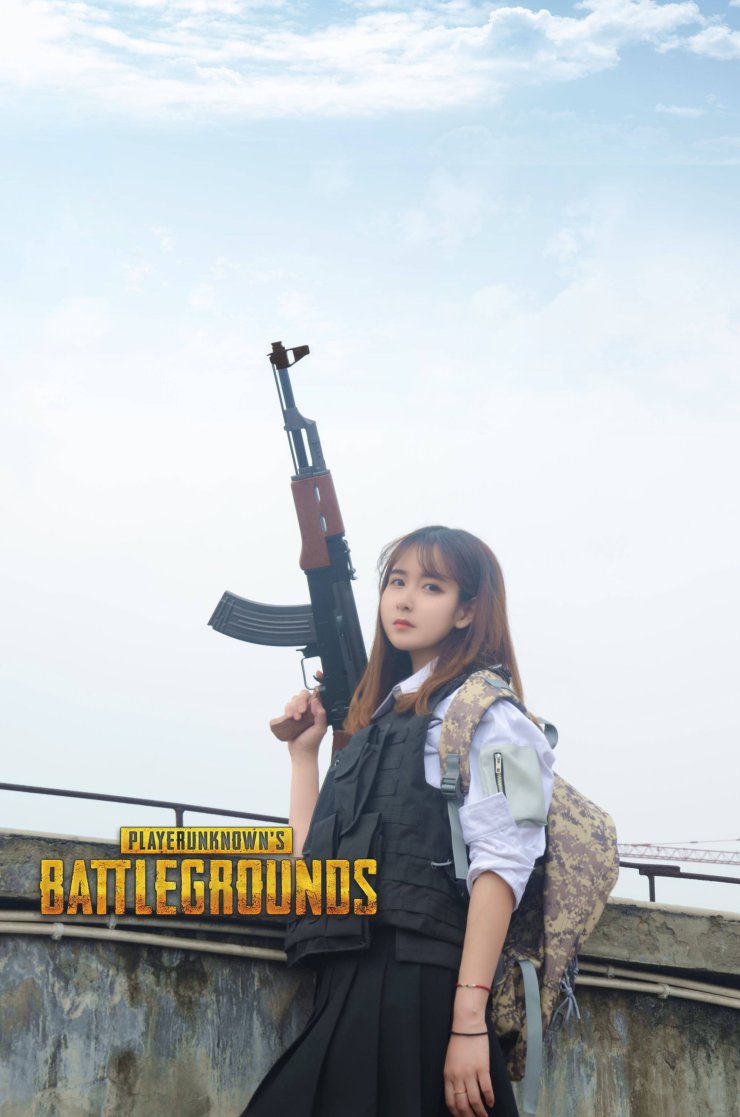 Cosplay PUBG cực dễ thương khiến game thủ không khỏi xao xuyến