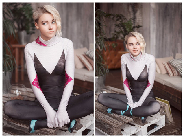 Chiêm ngưỡng bộ ảnh cosplay Spider-Gwen xuất thần của Shirogane-sama - Ảnh 6.