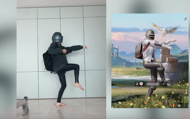 Taeyeon-covers-PUBG-dance