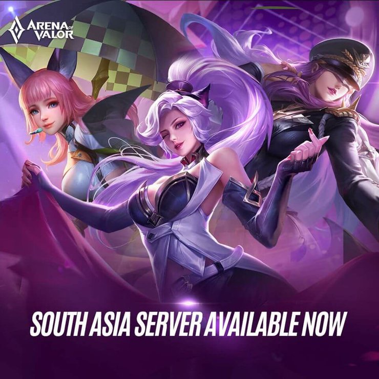 Arena Of Valor South Asia Server