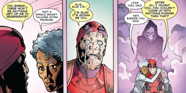 deadpool comics deadpool: the end deadpool death
