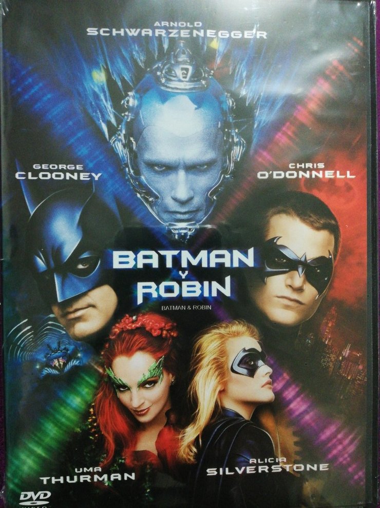 Dvd Batman Y Robin Arnold Schwarzenegger Y George