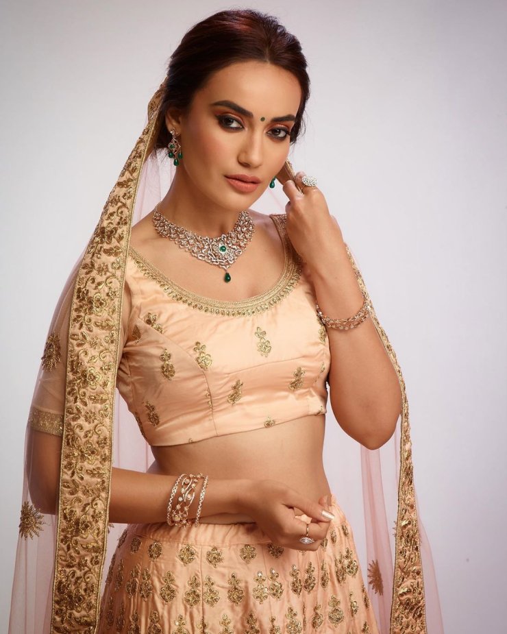 Ravishing Saree Looks Of The Beautiful Naagin's Actress Surbhi Jyoti