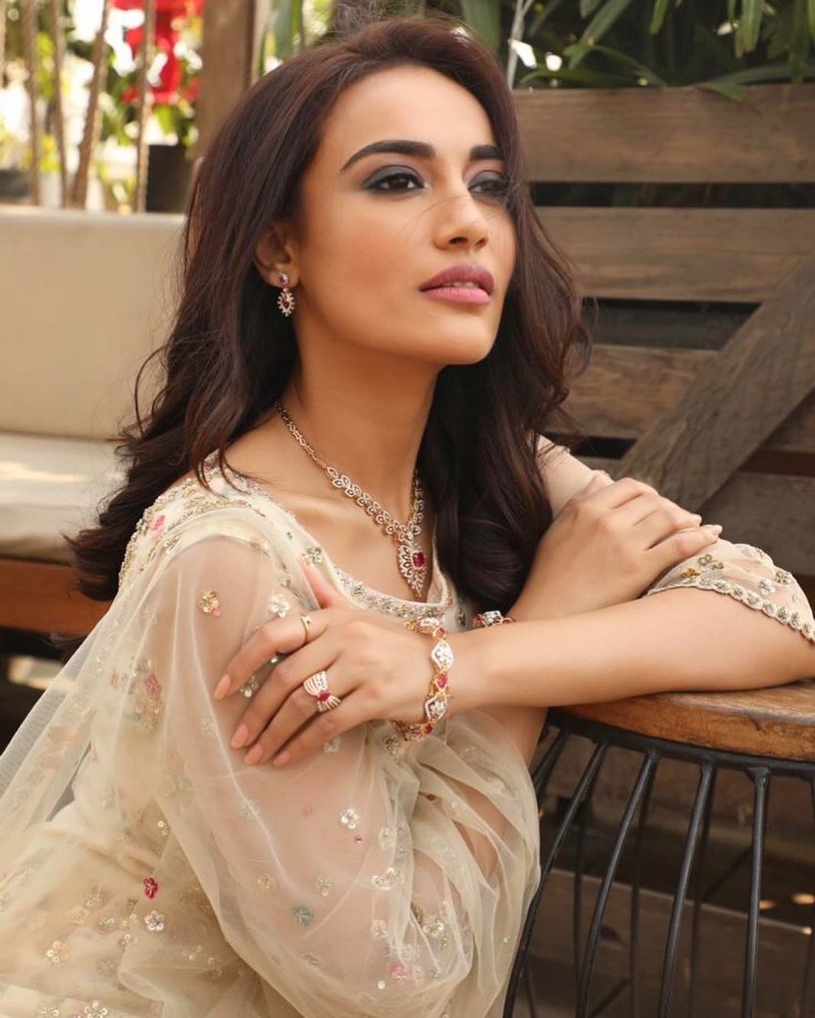 Ravishing Saree Looks Of The Beautiful Naagins Actress Surbhi Jyoti 