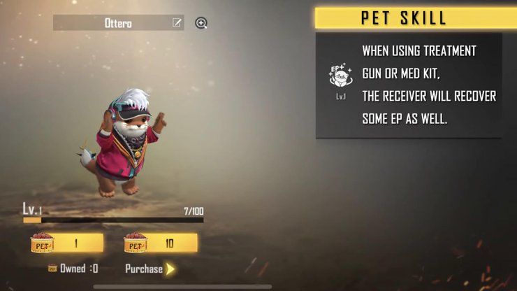  Free Fire New Pet Ottero skill