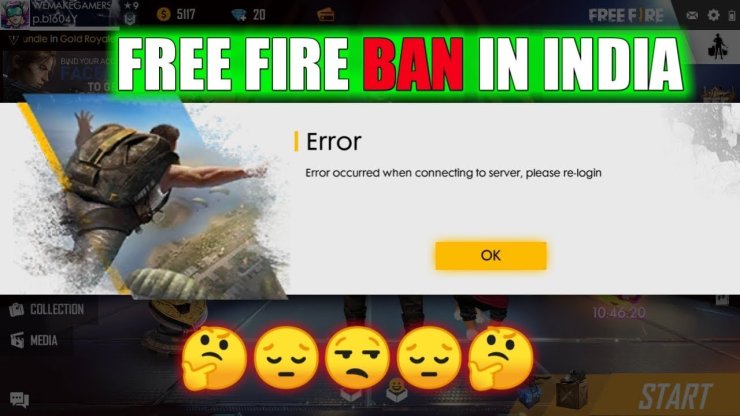 Game Is Not Working || Free Fire Banned In India ||#Wemakegamers ...