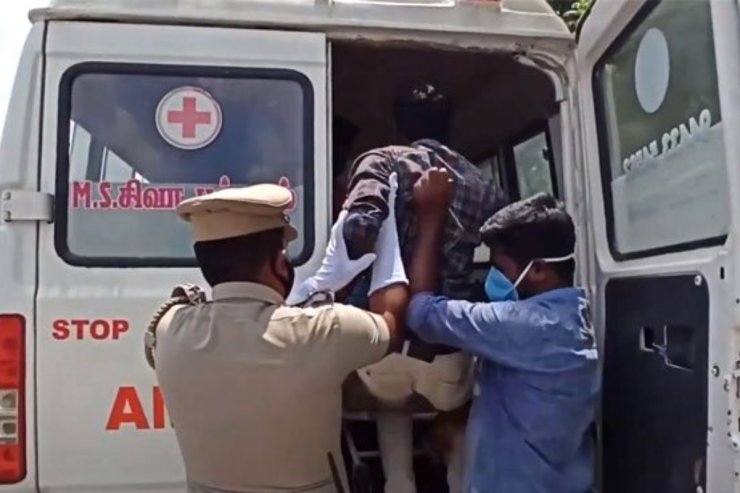 Police Lock Boys With Dummy Coronavirus Patient