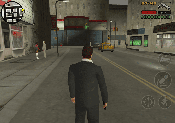 Gta Liberty City Stories For Android UI