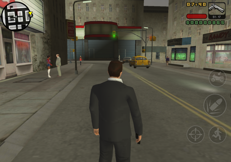 Gta Liberty City Stories For Android UI