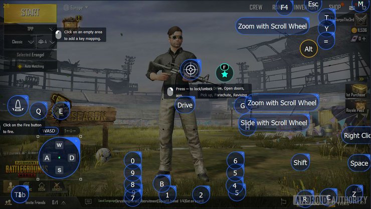 Official PC emulator for PUBG Mobile released by Tencent Games