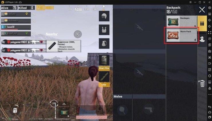 Pubg Arctic Mode Warm Pack