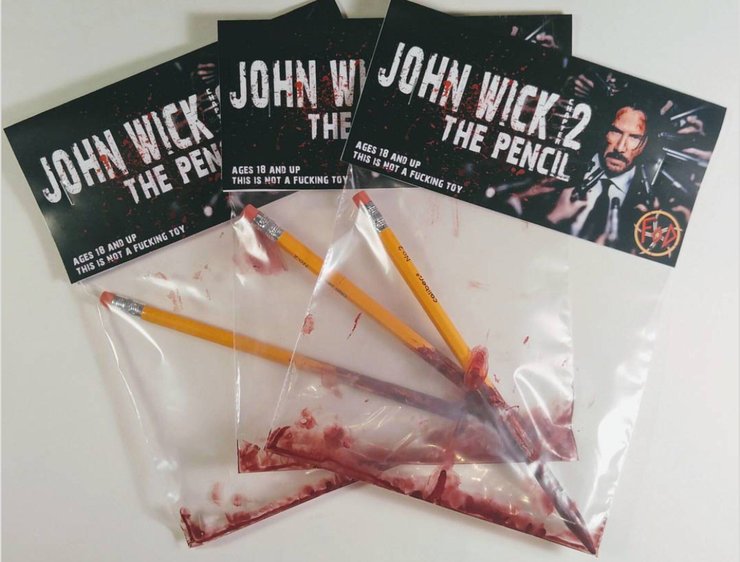 Cool Stuff: John Wick 2 Pencil, Gremlins, Back to the Future, Star ... john wick 4 coronavirus