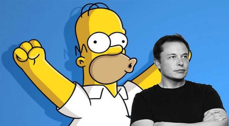 Simpsons Elon Musk
