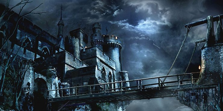 Resident Evil 4 Castle Artwork Header