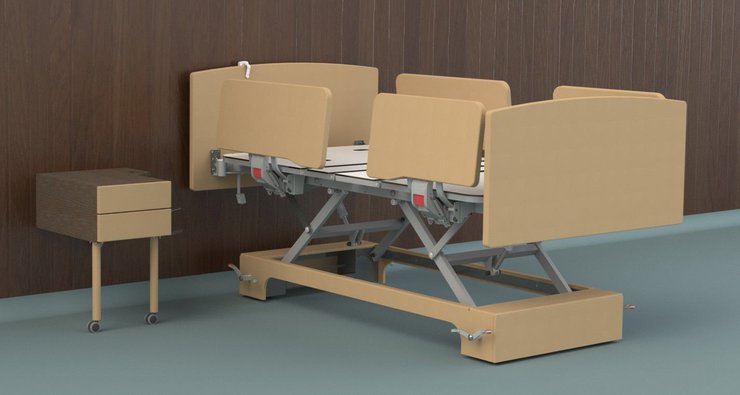 Cardboard Hospital Bed