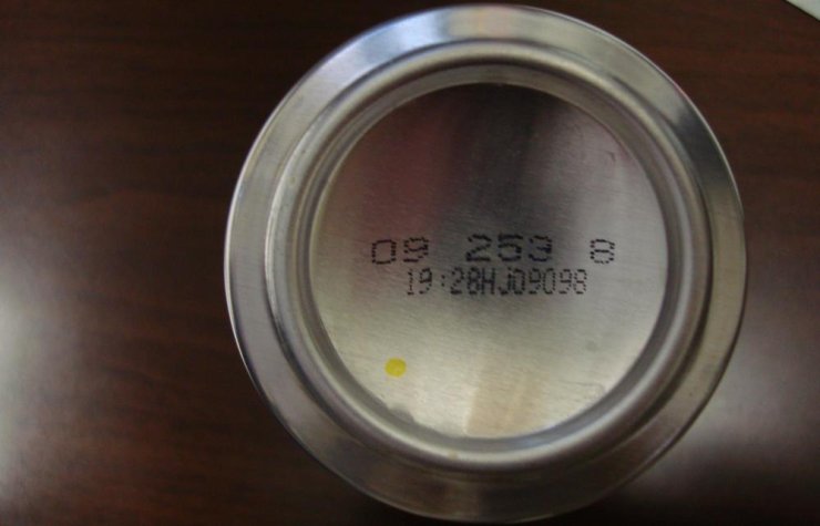 plastic bottle bottom can