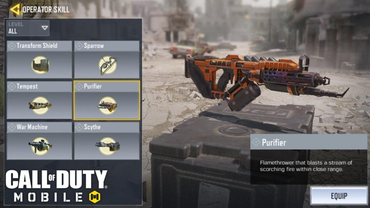 Purifier Cod Mobile