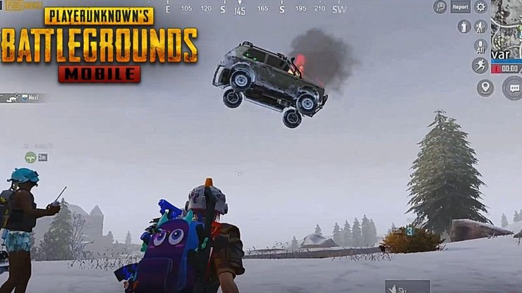 Fly Cars And Yourself In Pubg Mobile Arctic Mode W